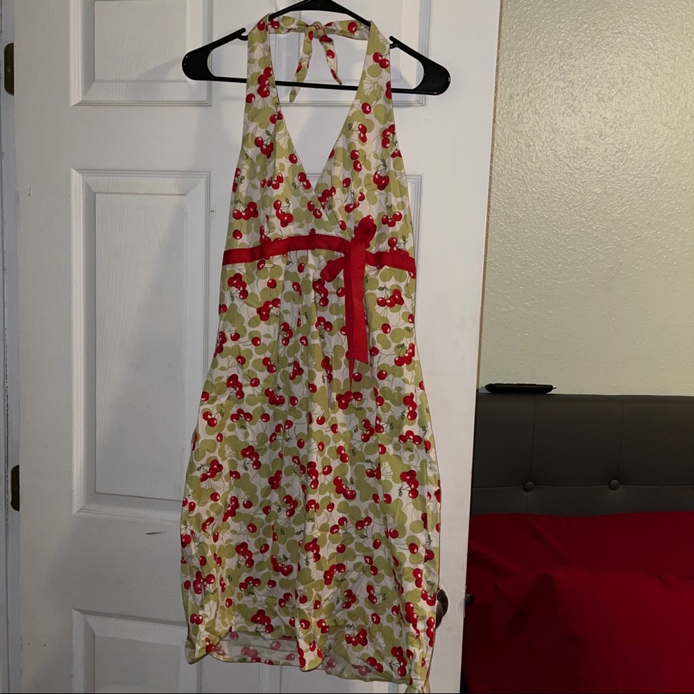 Speechless halter dress Cherries
